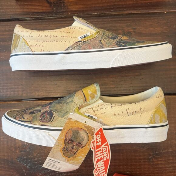 Vans x Vincent Van Gogh Skull Classic Slip-On Shoes main image 9